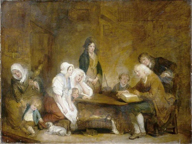 『Family Worship』 Jean-Baptiste Greuze (1725–1805)