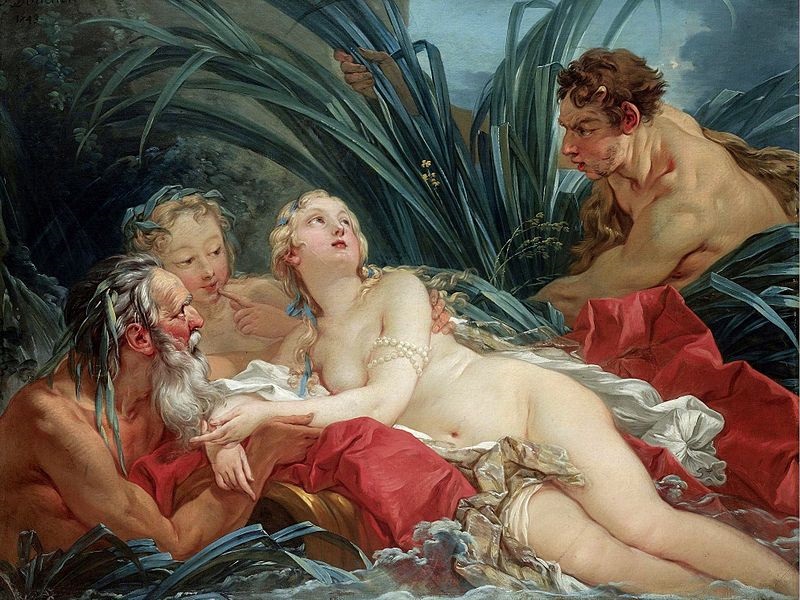 François Boucher - Pan and Syrinx, 1743