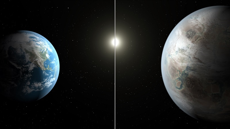 Kepler-442b / 이미지출처 https://www.nasa.gov/