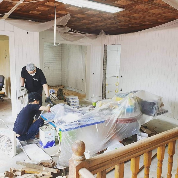 봄날 장신대점 리모델링 현장