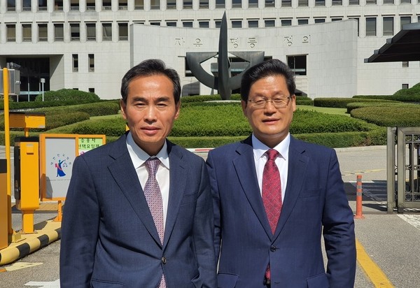 박노섭, 이상규 목사.