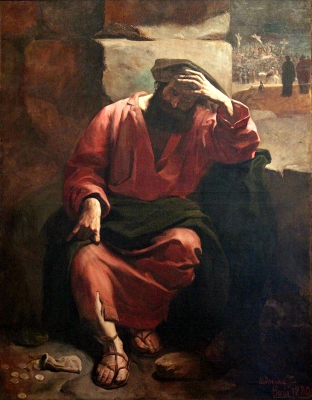 가룟유다, Judas' regret, Jos&eacute; Ferraz de Almeida J&uacute;nior 1880