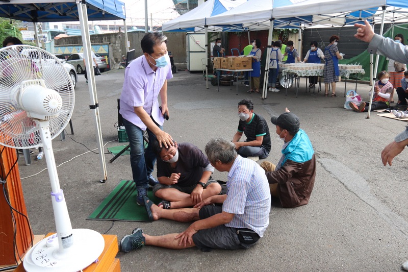 광야교회 임명희 목사의 사역 한 현장