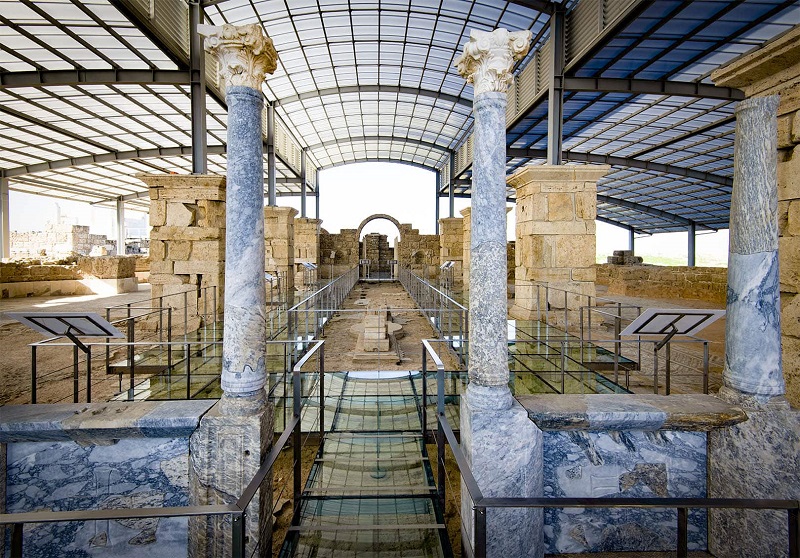 라오디게아 교회 옛터 복원 과정