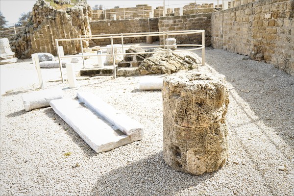 성지순례중 유적 사진