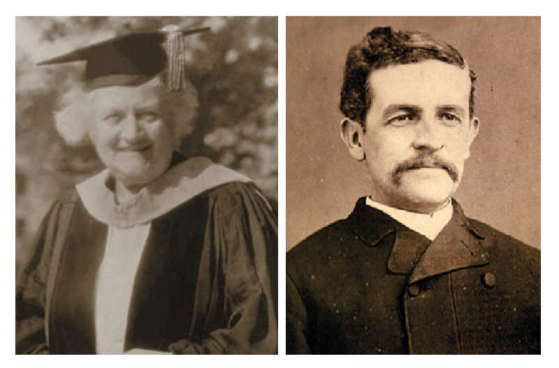 왼쪽, 엘리스 레베카 아펜젤러(Alice Rebecca Appenzeller, 1885~1950)오른쪽, 헨리 닷지 아펜젤러(Henry Dodge Appenzeller 1889-1953)