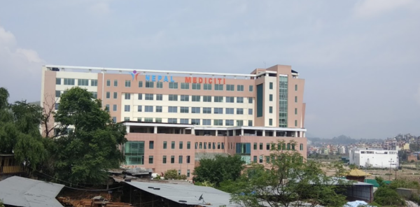 메디씨티병원 전경(구글에서 캡쳐함)