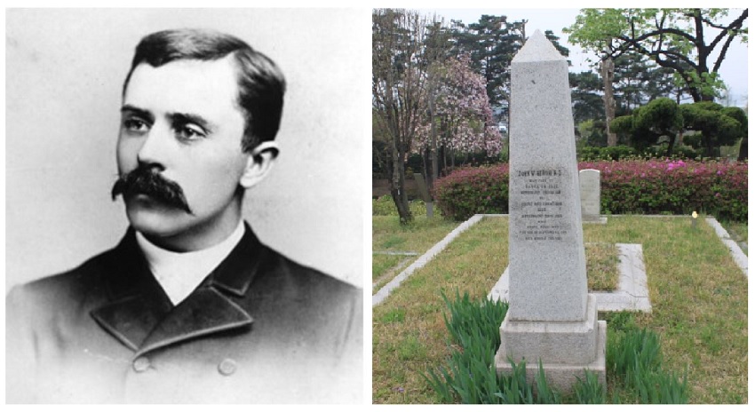 헤론 선교사와 양화진에 있는 헤론 선교사 묘역