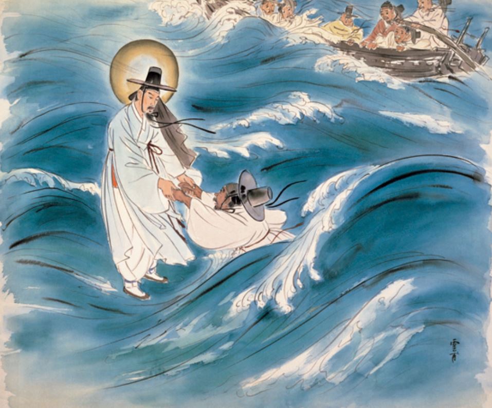 운보 김기창 화백(1914~2001)의 ‘예수의 생애’, 조선을 건지신 주님이 떠오른다