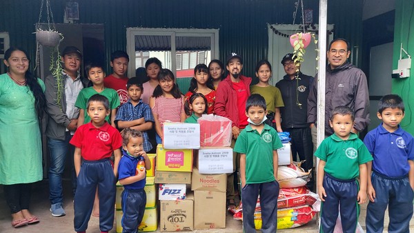                                                      2021년 고아원 식량후원