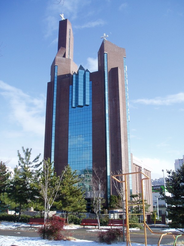 해운대 순복음교회 전경