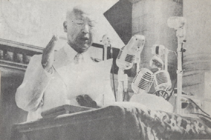이승만 초대 대통령 취임과 광복절 기념 행사(1948.8.15). ⓒ대통령기록관