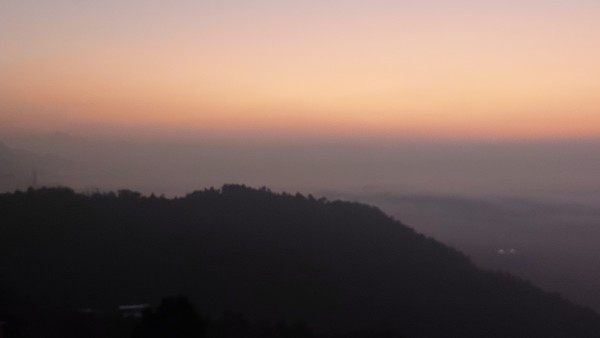 옥할둥가의 일출!