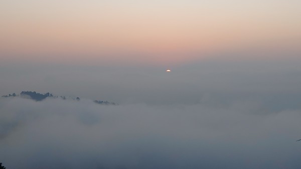 옥할둥가의 일출!
