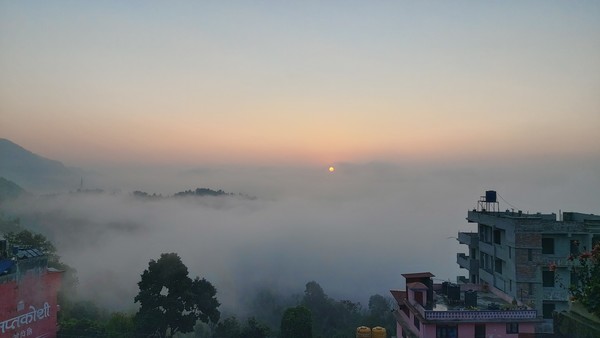 옥할둥가의 일출!