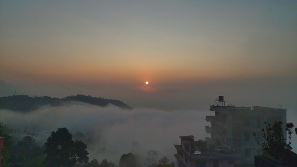 옥할둥가의 일출!