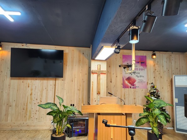 방송장비설치_심우영목사(회복교회)