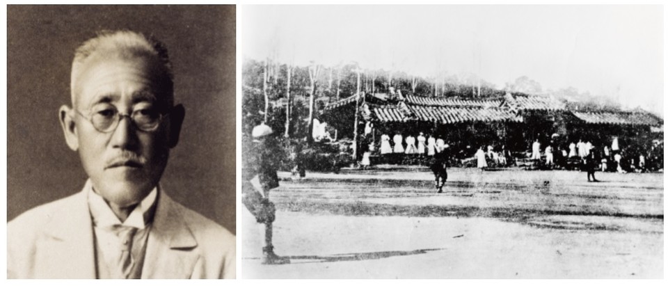 이승훈 선생님과 오산학교