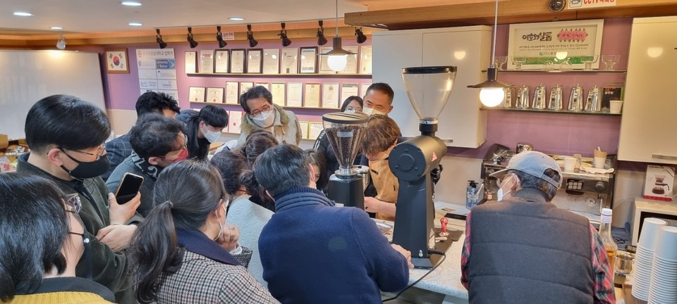 바리스타 1급 원데이스쿨 1차 세미나 현장