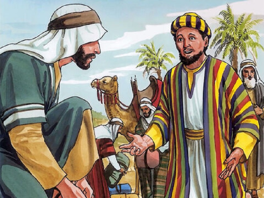 예수님과 부자 관원(이미지 출처: www.FreeBibleimages.org)