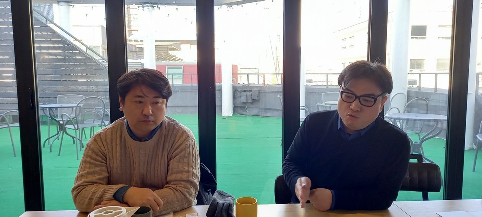 콘코디아 이승기 대표이사와 CEO 데이비드 강