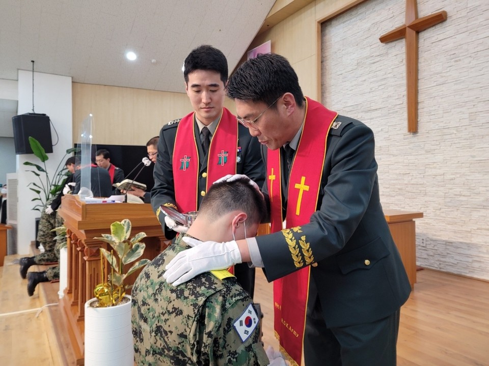 김재학 군목(특수전사령부 사자교회, 중령)