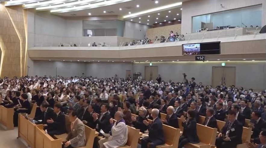 이 날 부활절연합예배는 약 1000여 명의 성도가 참석했다.