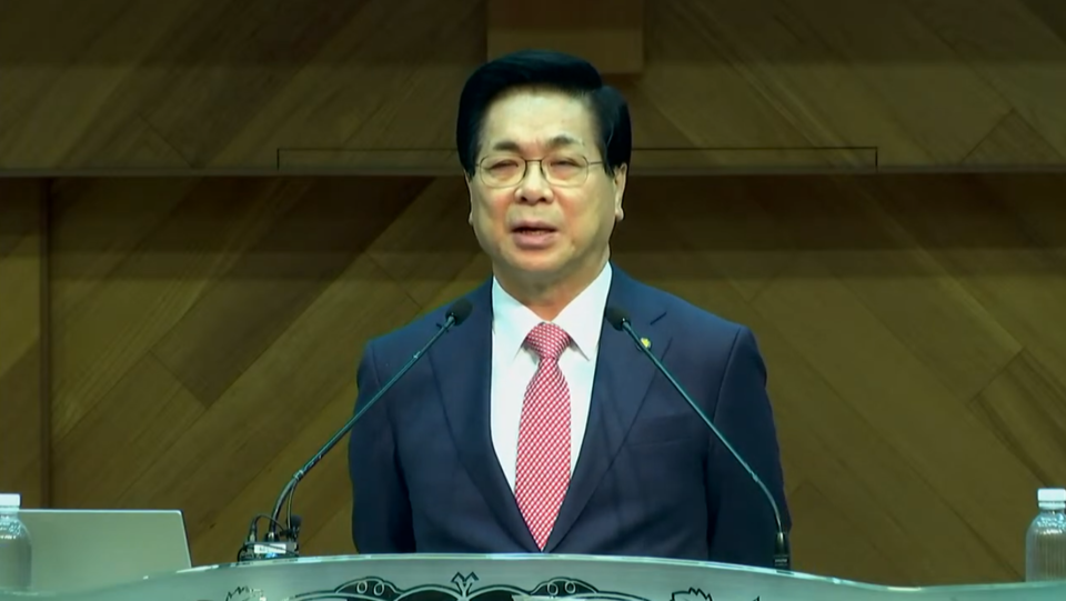 이영훈 목사(명예대회장/한교총대표회장/여의도순복음교회 담임/기하성대표총회장)