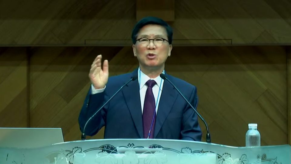 양기성 박사(웨협 대표회장. 청주신학교 학장, 세계웨슬리운동가)