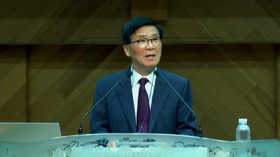 양기성 박사(웨협 대표회장. 청주신학교 학장, 세계웨슬리운동가)