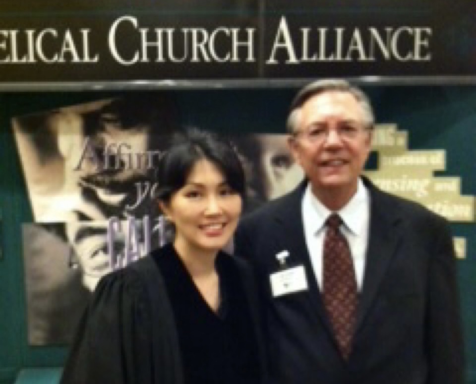 ▴Dr. Samuel Goebel 목사와 에스더 목사(2013. 7. 25.)