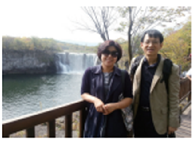 목단강 경박호에서