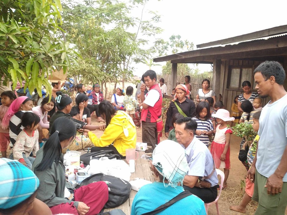 미얀마 산족 의료 선교 현장