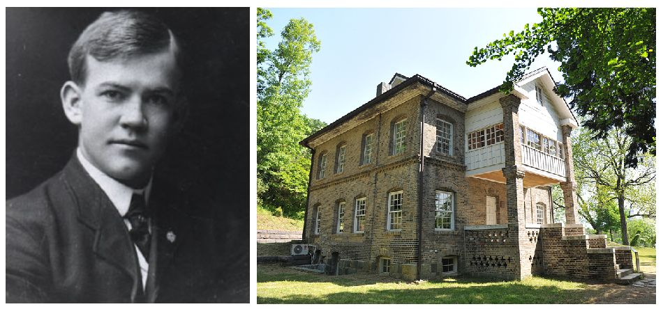 우일선 선교사와 그의 사택, 이 건축물은 광주에서 가장 오래된 서양식 건물로 광주광역시 기념물 제15호.