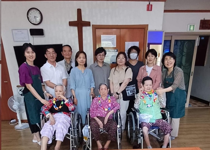 화성호스피스12기 차민정 총무, 김호순 원장 봉사 및 13기 수료생 견학 방문