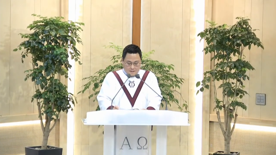 본푸른교회 원덕연 집사 기도