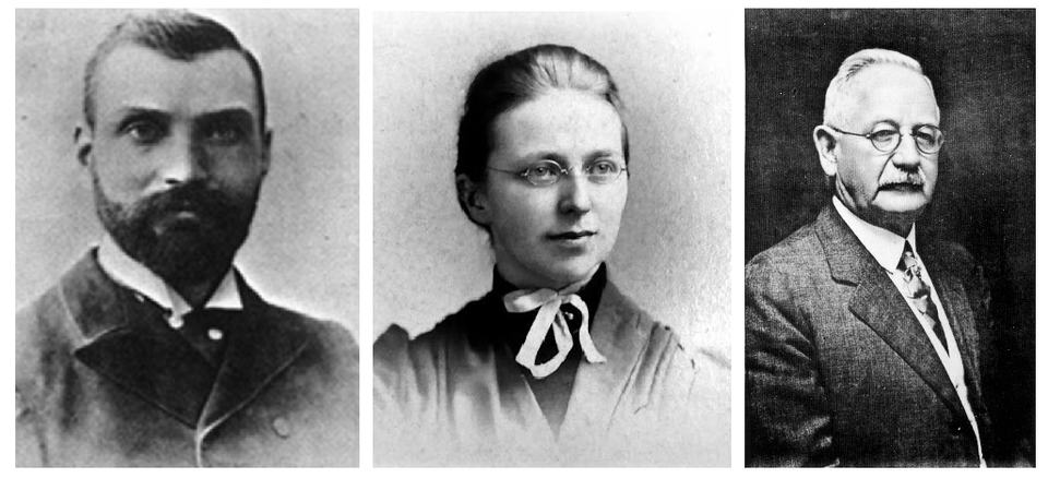 제임스 홀 선교사, 로제타 홀 선교사, 에비슨 선교사