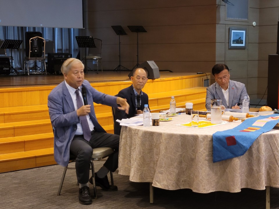홍순원 교수 "이 자리는내가 사마리아 여인이 돼서 예수님을 만나는 자리다"
