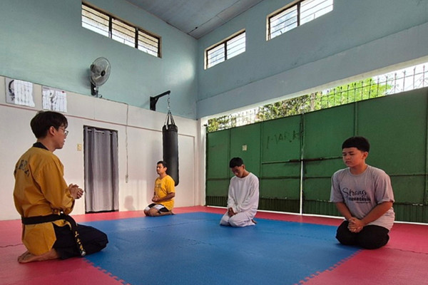 다니엘미션센터에서 현지 태권도 지도자 양성하고 있는 오준섭 선교사./사진제공=다니엘태권도
