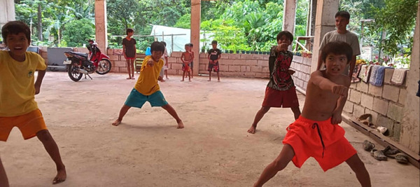 12개의 지역에서 태권도 공동체 훈련 모습./사진제공=다니엘태권도