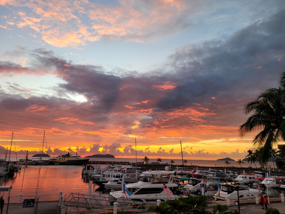 말레이시아 코타키나발루 해변