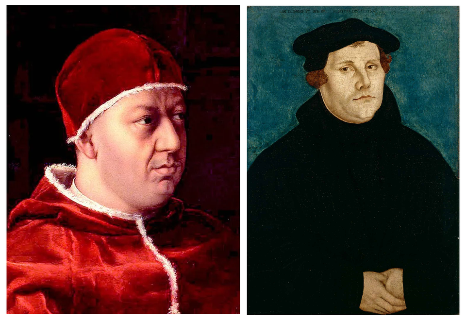 말씀 앞에 교황 레오 10세로 살 것인가? 마틴 루터로 살 것인가?