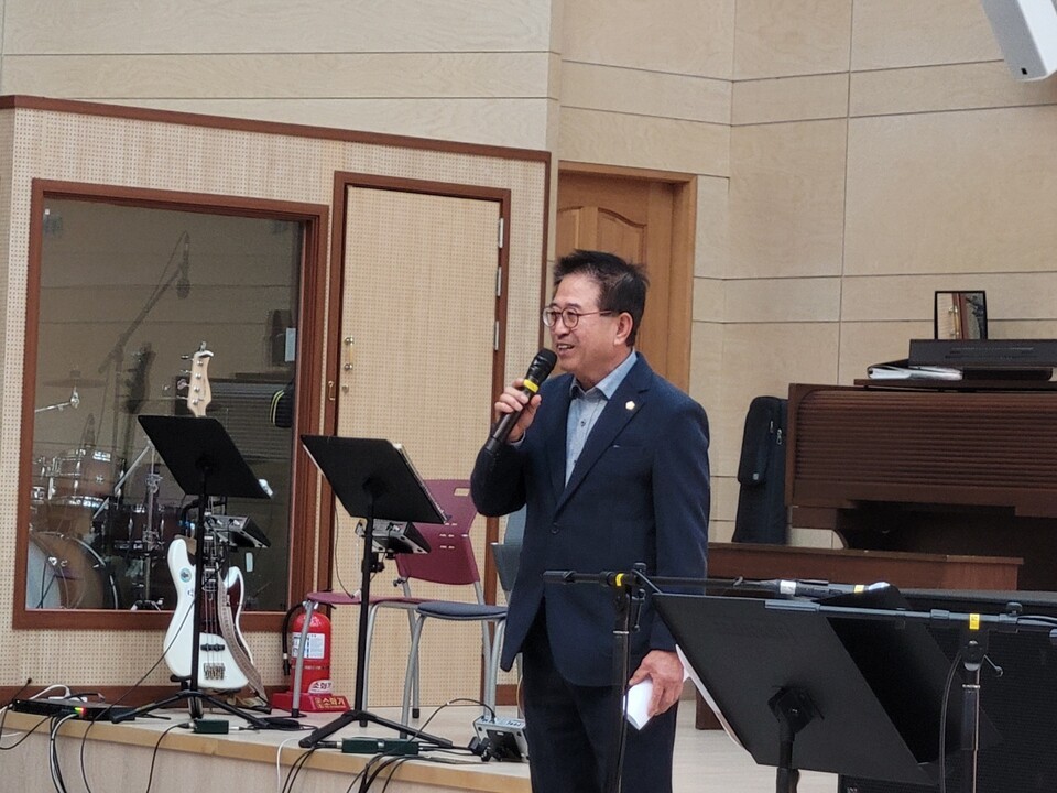 축사 허경행 의장(광주시의회)