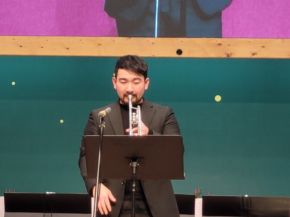 독주 트럼펫 김진수 연주자