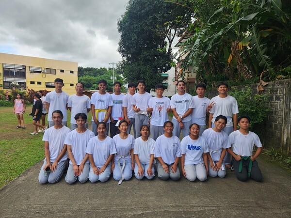 A팀 태권도 공연 후 단체사진 