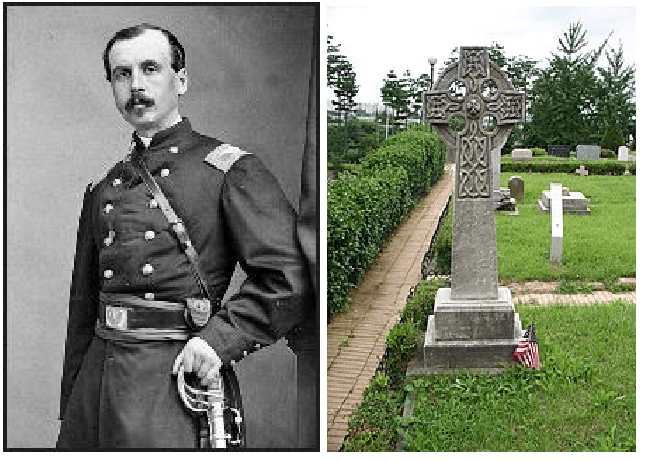 르 젠드르와 양화진 묘역에 있는 그의 비석