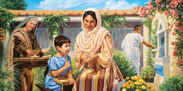 이 믿음은 먼저 네 외조모 로이스와 네 어머니 유니게 속에 있더니 네 속에도 있는 줄을 확신하노라.딤후 1:5