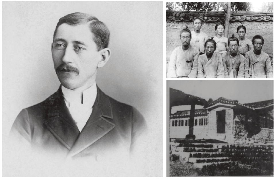 무어선교사와 1904년 무렵 승동교회, 당시 백정 가족 모습