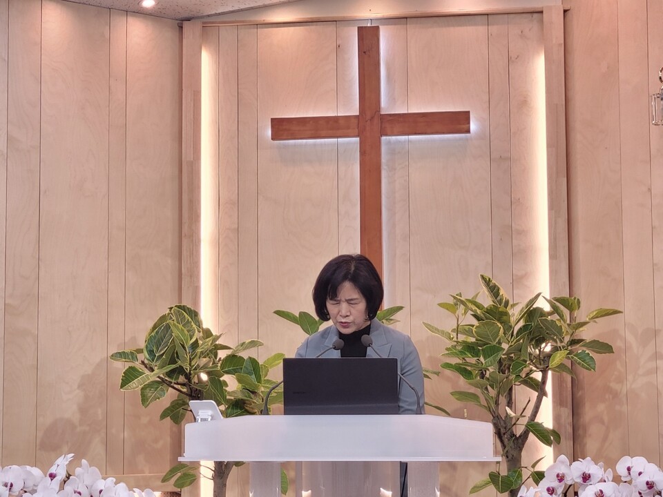 하남산성교회 담임 김경자 목사