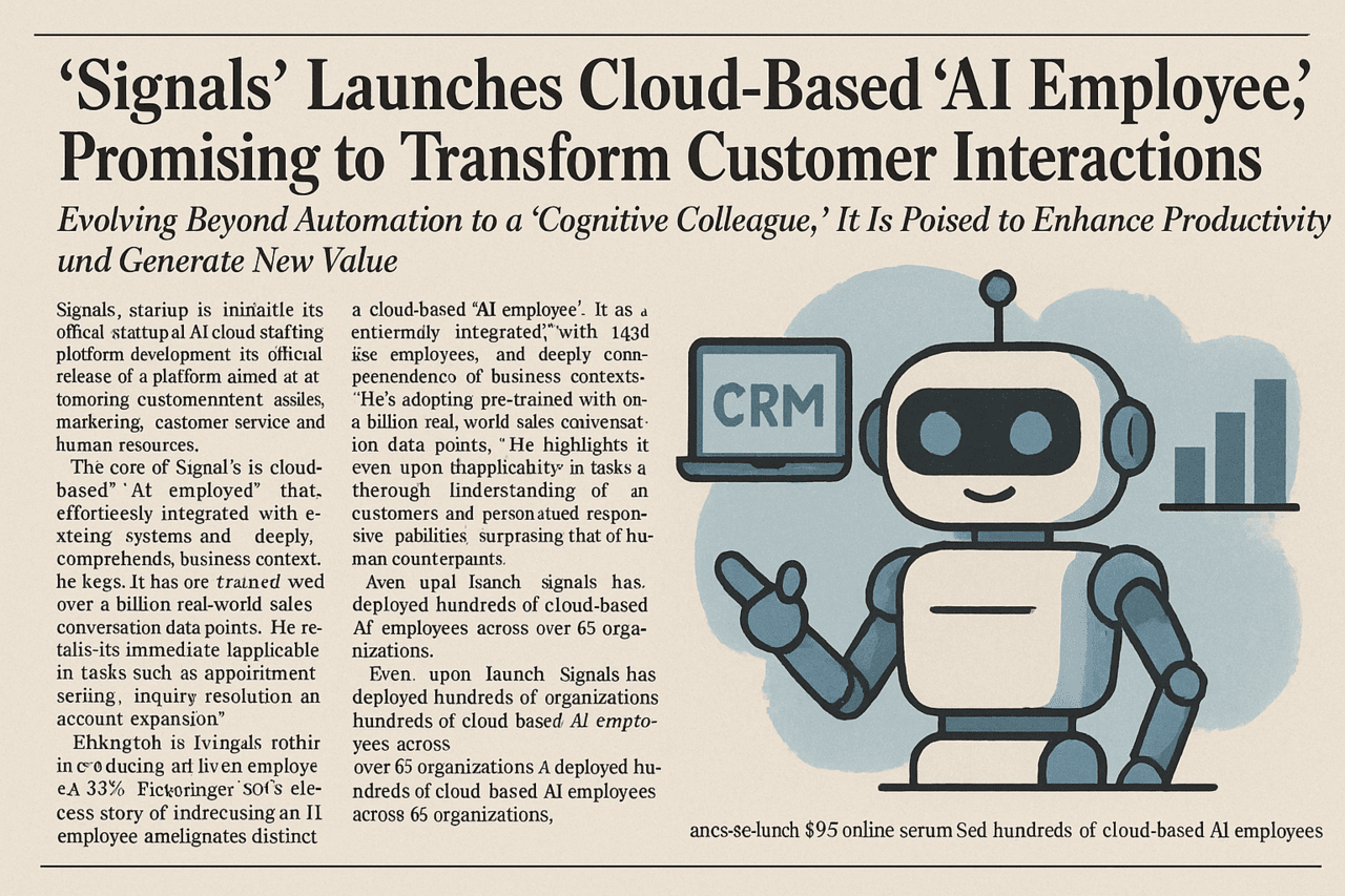 클라우드 기반 AI-직원 전격 출시